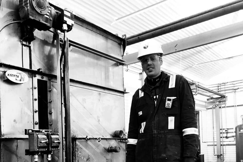 Fluid Intelligence specialist at a produced water treatment skid